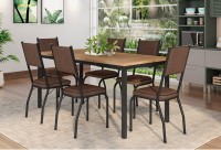 Conjunto de Mesa Adriana com 06 cadeiras